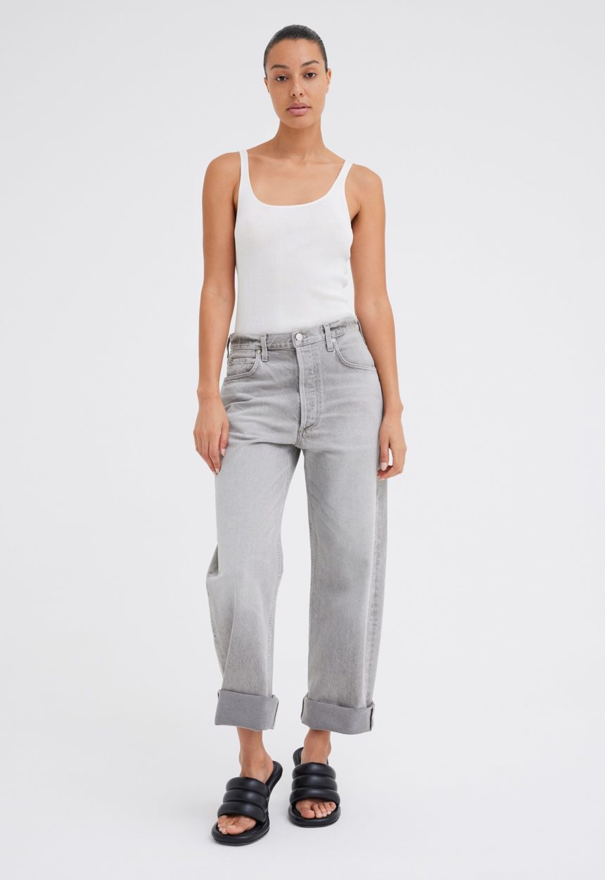 Jac + Jack Citizens of Humanity Ayla Baggy Jean - Quartz Grey